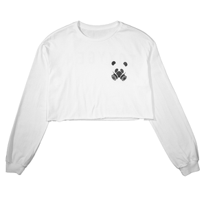 White Toxygen Crop Top